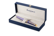 Waterman Hemisphere Fountain Pen Purple & Gold Fine  Pt New  In Box 2179900 picture