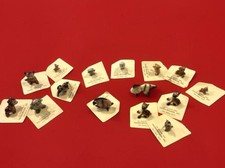 Hagen Renaker Mixed Lot of 15 Miniature Figurines, Bear Fish Owl Boxer Dog Cat picture