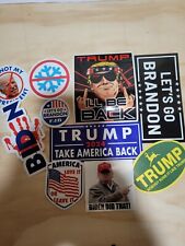 20PCS Set Trump 2024 Bumper Sticker Stickers Take Save America Back Donald MAGA picture