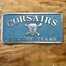 Corsairs Kilgore Texas Car Club Plaque picture