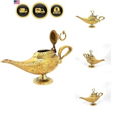 Brass Aladin Magic Lamp 12