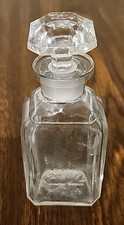 Baccarat ? Perfume Bottle Violet Paris W/ Stopper Early mark 