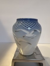 Royal Copenhagen Small Vase W/ Seagull Pattern- EXCELLENT CONDITION - no box picture