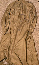 Vintage WW2 Second World War Military Trench Coat 40s Gas Jacket US Army picture