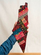 Palestinian Embroidery Map Wall Art | Handmade Tatreez Palestine Decor | Gift picture