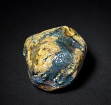 Fine Rare Green Blue Dominican Amber Rough Specimen Chunk 39mm 15.2g picture