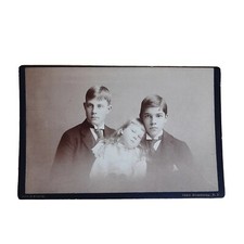 Cabinet Card Photo Alice Fox Gerster Austen Hoppin Dr Riggs NYC George Rockwood picture
