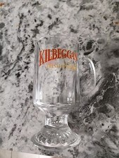 RARE VINTAGE KILBEGGAN IRISH WHISKEY GOBLET STYLE GLASS MUG picture