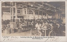 Westinghouse Electric Coils East Pittsburg PA Factory RPPC Kuhnert 1907 Postcard picture