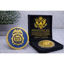 DEA UNITED STATES DRUG ENFORCEMENT ADMINISTRATION w/ Retirement Award picture