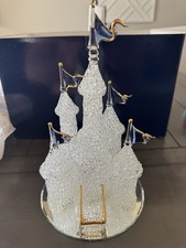 Disney Arribas Brothers Hand Spun Blown Glass Cinderella Castle picture