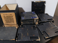 Vintage Paine's Duplicate Whist Trays Set (12) U.S. Playing Card Co. picture