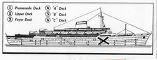 Andrea Doria Vintage 1956 AP Photo-Graphic 10x4 Sinking Cruise Liner Ship Ocean picture