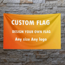 CUSTOM PRINTED PERSONALISED Flag | Christmas Banner | ANY DESIGN-Free | ANY SIZE picture