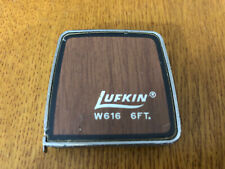VTG LUFKIN W616 6FT TAPE MEASURE USA WOODGRAIN NICE SHAPE picture