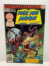 Marvel Classics Comics Comic Book - First Men in Moon (Issue #31) Bronze Age 👍 picture
