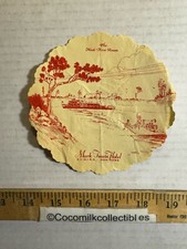Vintage The Huck-Finn Room Mark Twain Hotel Elmira New York Cocktail Coaster picture