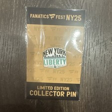 2025 Fanatics Fest Exclusive Wincraft Collector's Pin New York Liberty /100 picture