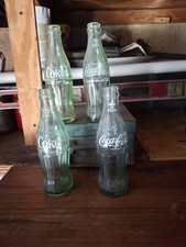 Vintage Old Glass Coke Bottles 6.5oz picture