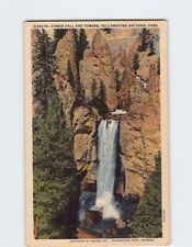 Postcard Tower Fall & Towers Yellowstone National Park Wyoming USA picture