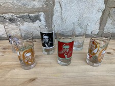 6 VTG Water Glass  Historical Building Glassboro State College 1967 N.J Libbey picture