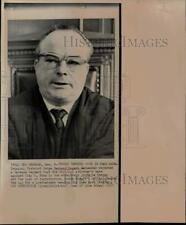1967 Press Photo New Orleans' Criminal District Judge Bernard Bagert picture
