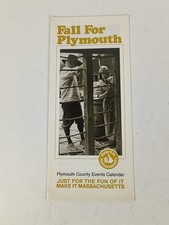 Advertisement Fall for Plymouth County Events Calendar 1981 picture