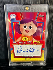 2025 Topps 30 Years Toy Story Bonnie Hunt as Dolly Auto YRT-BH Red 3/5 - Disney picture