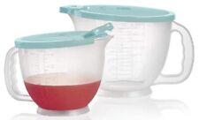 Tupperware Mix N Stor Pitcher Set 8 & 4 Cup picture