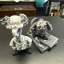 1980'S VINTAGE FIGURES BY PAOLO CHIARI Rare- Dr Frankenstein, Igor , Grave Stone picture