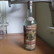 OXFORD CLUB ORANGE BITTERS BAIRD DANIELS CO NEW YORK 1906 LABELED BOTTLE SCARCE picture