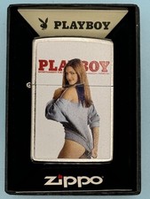 Playboy Magazine Cover Vintage October 2004 Zippo Lighter NEW Rare Pinup picture