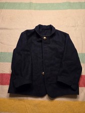 Childrens US Civil War Sack Coat & Shirt ( Approx 5T), Hat And Knit Goods Lot. picture