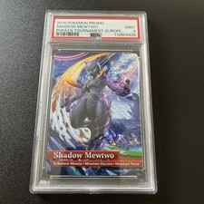 Shadow Mewtwo Pokken Tournament Amiibo Card PSA Graded MINT 9 Pokemon TCG picture