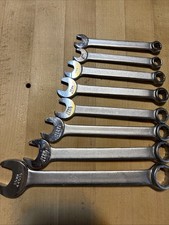 Vintage INDESTRO Metric Combination Wrench Set - 8 pieces picture