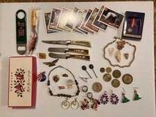 Vintage Junk Drawer Lot Of 50 Items picture