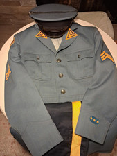 Vtg New Jersey State Police Uniform Lot NJSP Sergeant Jacket Pants Shirts Hat  picture