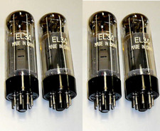 QUAD 4x CURRENT MATCHED SHUGUANG CHINESE EL34 VACUUM TUBES EL 34 EL34B picture