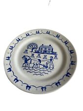 VTG Plate PROVINCIAL BLUE By Poppytrail Metlox 1927 Dinner 10” Numbered #44 picture