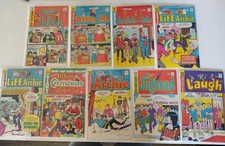 9 Vintage Archie Series Comic Books 1976 picture