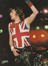 Joe Elliott Def Leppard teen magazine pinup black pants picture