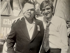 Handsome Young Men Affectionate Attractive Guys Hugs Male Gay Int Vintage Photo picture