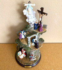 Bradford Exchange Thomas Kinkade Life of Christ Masterpiece COA w/ Foam 12x6 picture