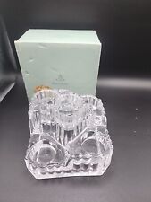 PARTYLITE Faceted CRYSTAL CASTLE 5 Tier Tealight Candle Holder P8834 picture