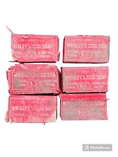 Lot Antique WRIGLEYs Scouring Soap Polish Bar Chewing Gum Family Philly PA READ  picture