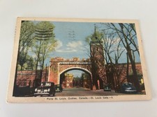 Porte St Louis Quebec Canada St Louis Gate Postcard picture