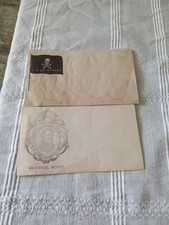 Civil War Covers General Scott & Jefferson Davis Lot of 2 Covers Unused picture