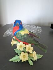 Lenox Painted Bunting Fine Porcelain Figurine 1997 picture
