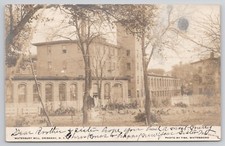 Real Photo Postcard Oriskany NY 1907 Waterbury Felt & Woolen Mills Factory RPPC picture