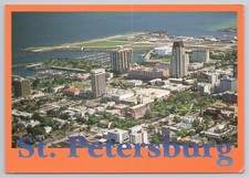 Postcard St. Petersburg. Florida Aerial View picture